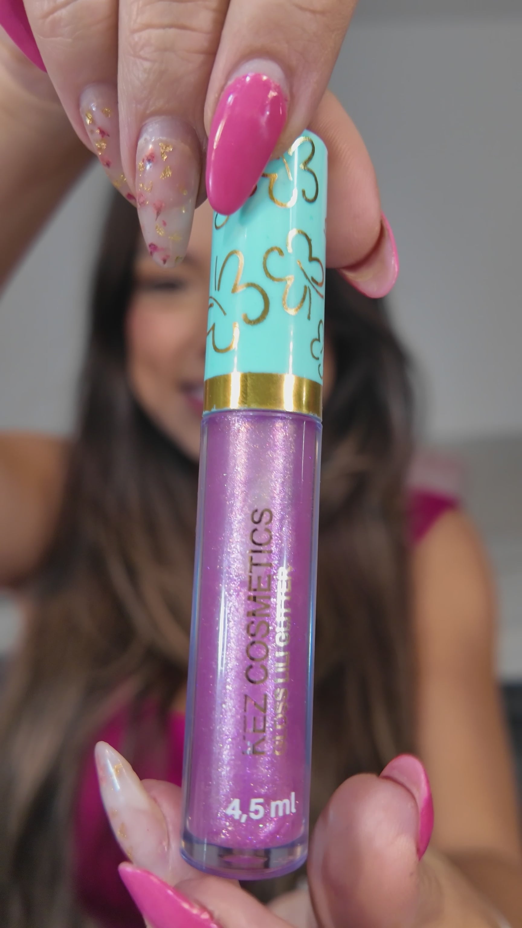 Gloss Lili Glitter - By Eliza Castricini | Kez Cosmetics – KEZ